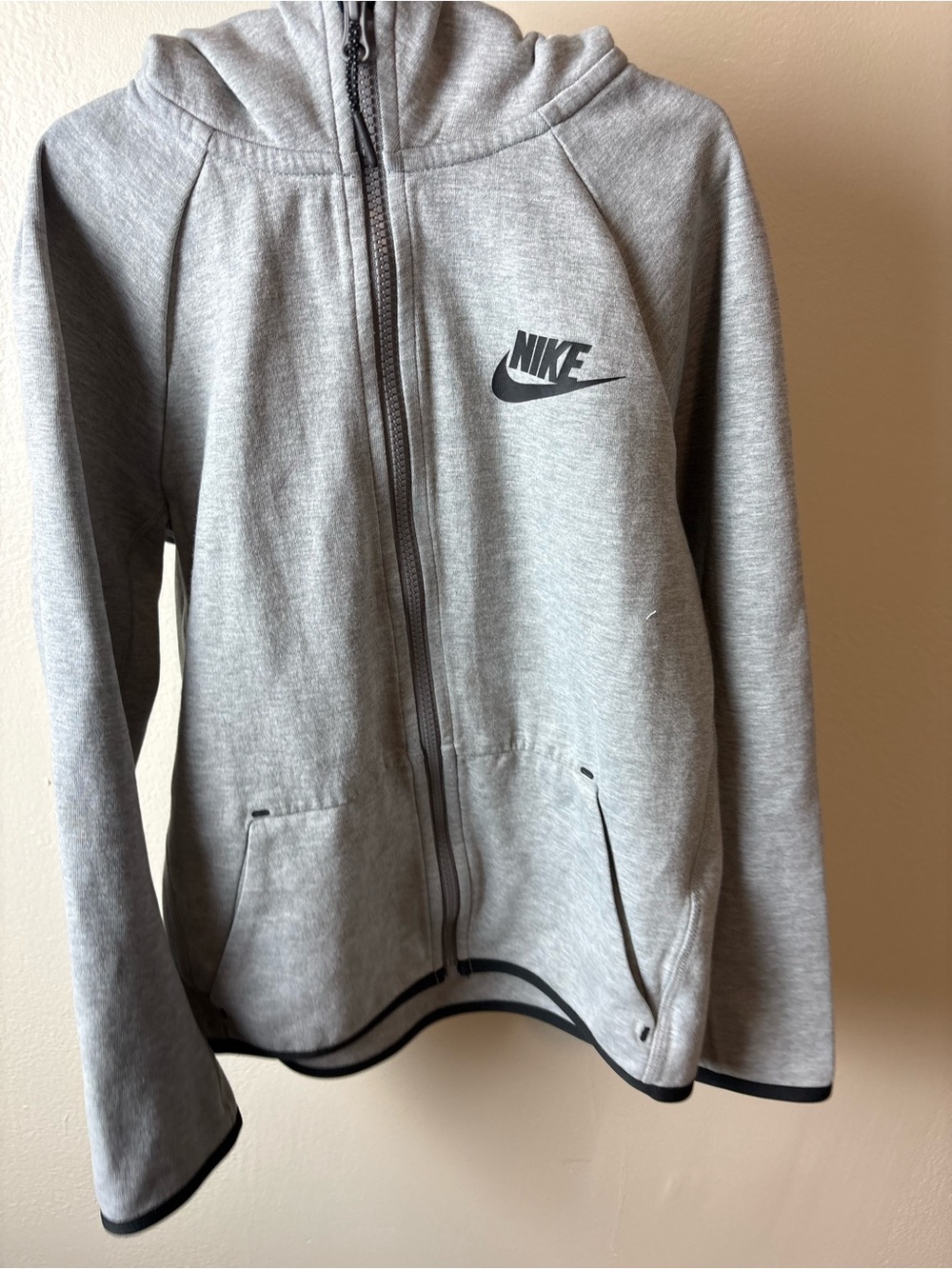 Nike Tech Gray Hoodie Boys youth M